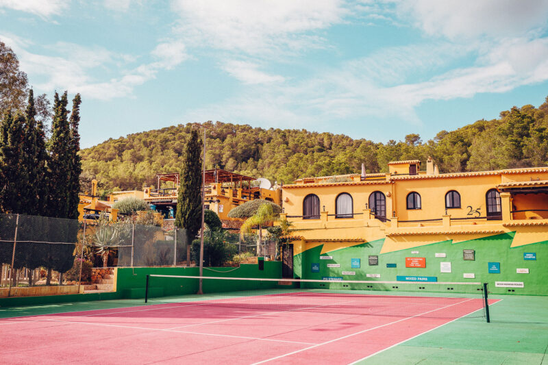 pikes court de tennis