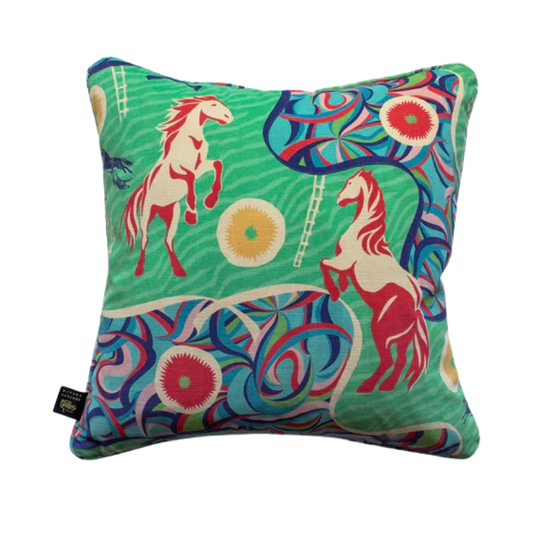 Stallion Rhapsody Velvet Cushion